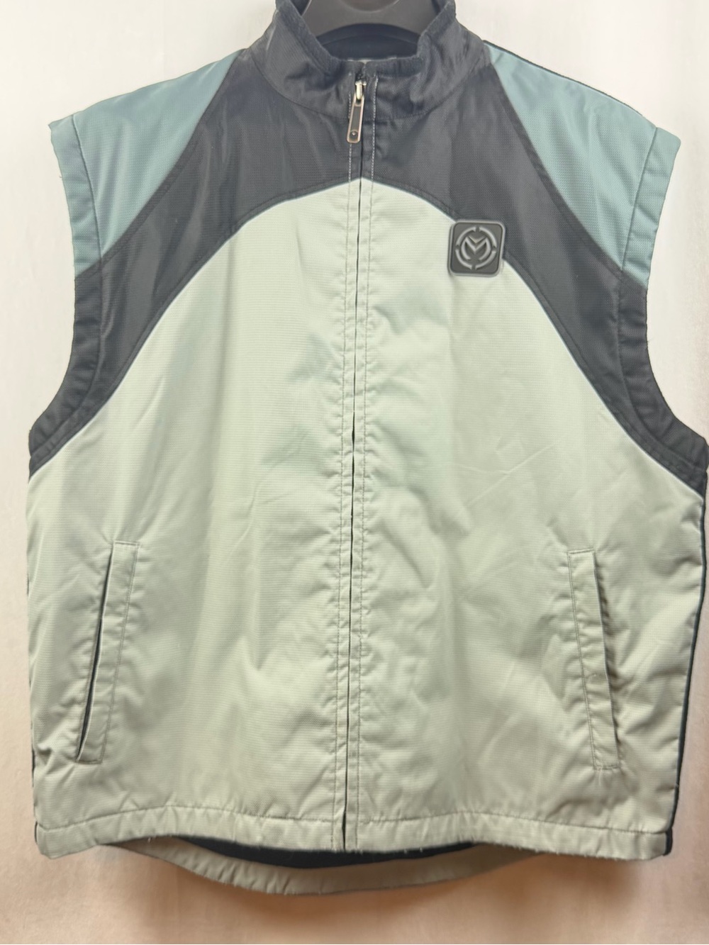 Moose Racing Men’s Enduro Motorcycle Vest with Fleece Back Grey Black Size XL